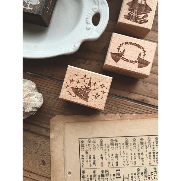 Các mẫu con dấu gỗ Fairy hãng Breezy Studio Đài Loan