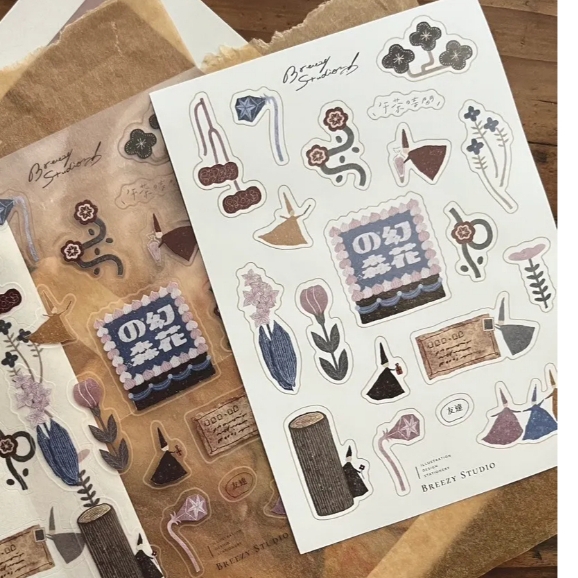 Chiết lẻ các mẫu Sticker pack hãng Breezy Studio