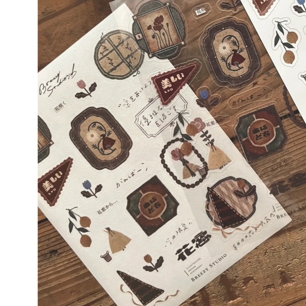 Chiết lẻ các mẫu Sticker pack hãng Breezy Studio
