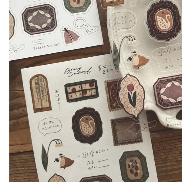 Chiết lẻ các mẫu Sticker pack hãng Breezy Studio