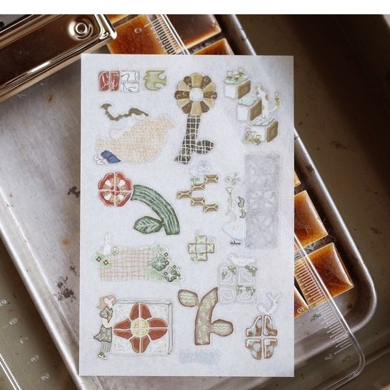 Các mẫu Print On (Sticker cạo) hãng Misshoegg Đài Loan
