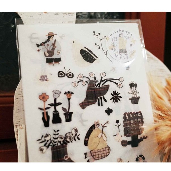 Các mẫu Print On (Sticker cạo) hãng Misshoegg Đài Loan