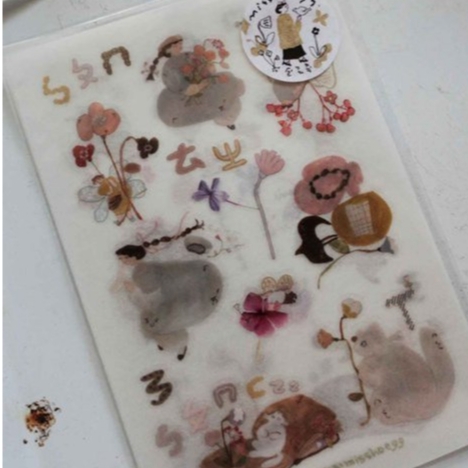 Các mẫu Print On (Sticker cạo) hãng Misshoegg Đài Loan