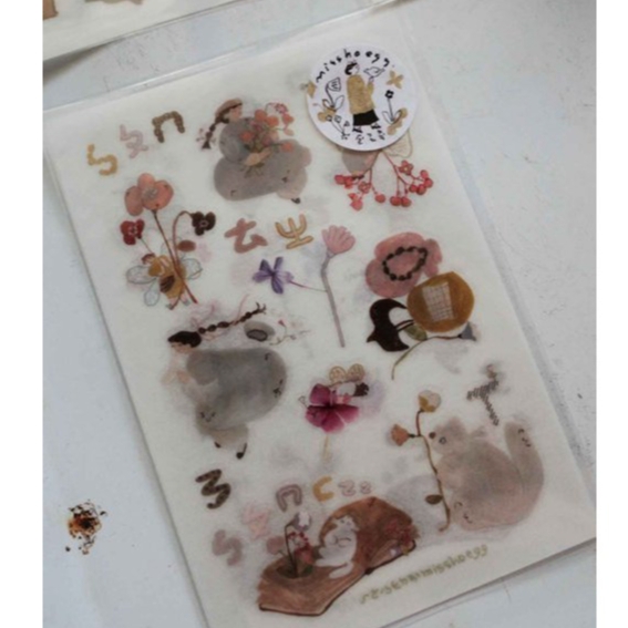 Các mẫu Print On (Sticker cạo) hãng Misshoegg Đài Loan