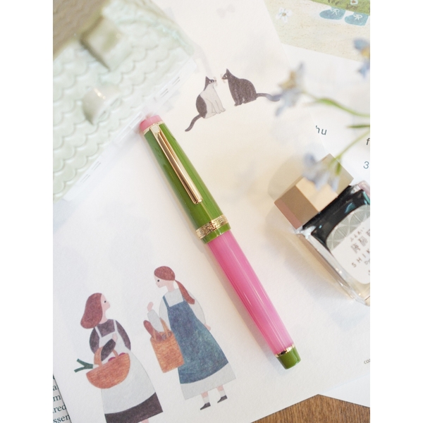 Bút máy hãng JINHAO + ngòi thay sẵn hãng Felicia | Ngòi EF hoặc F