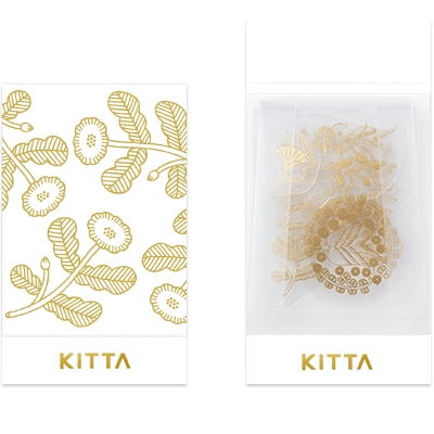 Các mẫu Kitta Transfer Sticker Nhũ Vàng
