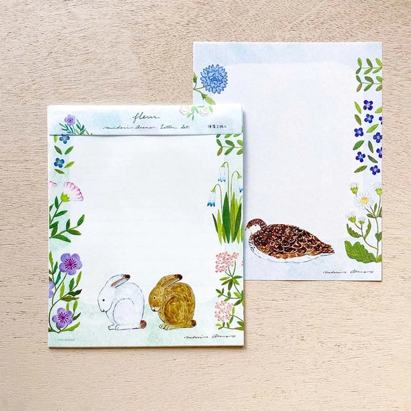 Set giấy viết thư và phong bì Cozyca| Chính hãng Nhật Bản