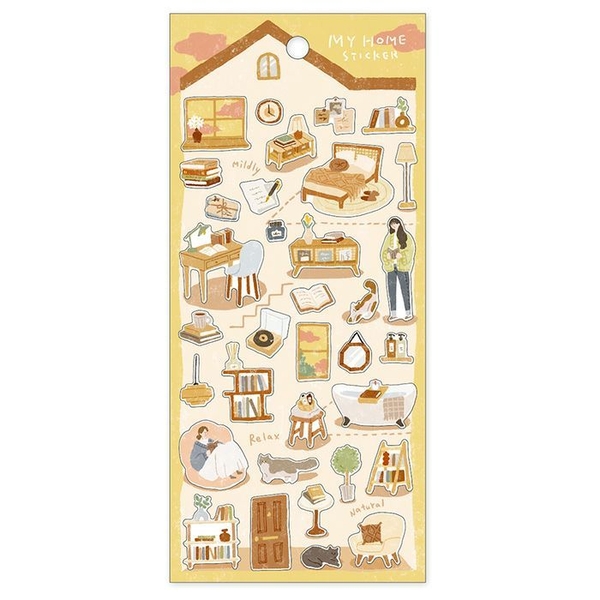 Các mẫu sticker chất washi chủ đề 