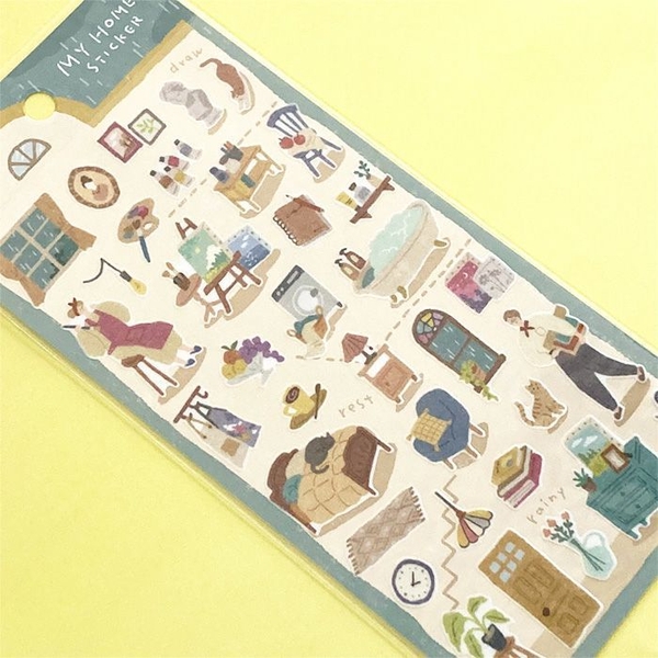 Các mẫu sticker chất washi chủ đề 