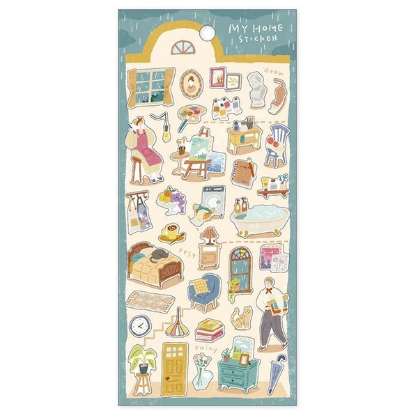 Các mẫu sticker chất washi chủ đề 