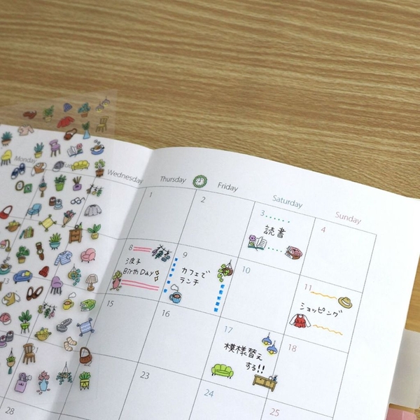Các mẫu sticker chất pet chủ đề 
