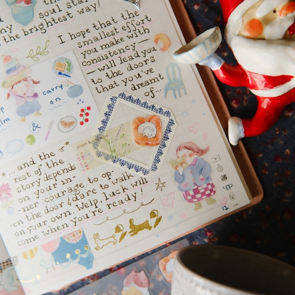 PET Tape Stickers - hình dán bế sẵn 