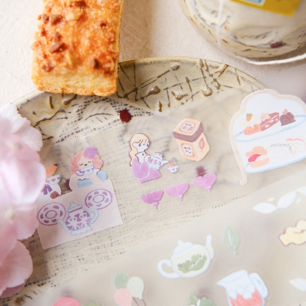 PET Tape Stickers - hình dán bế sẵn 