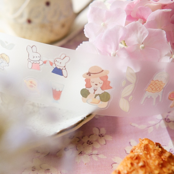PET Tape Stickers - hình dán bế sẵn 