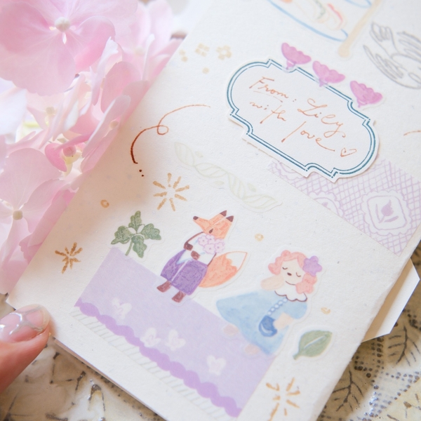 PET Tape Stickers - hình dán bế sẵn 