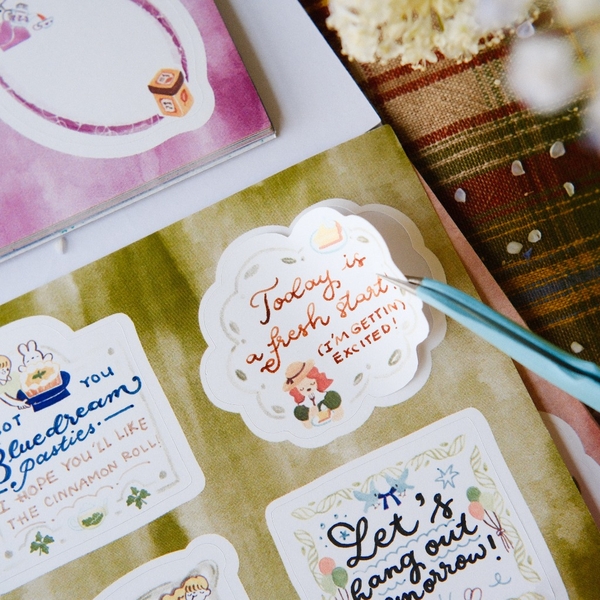 [Full tệp] Giấy note dạng sticker khung - Frame Note Stickers 