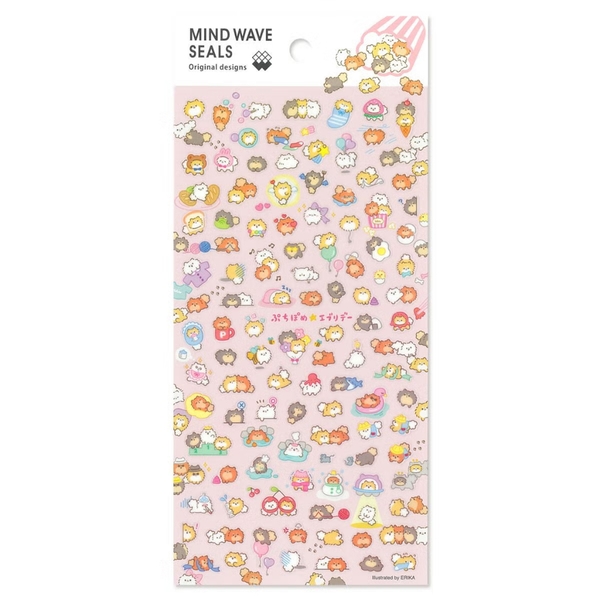 Các mẫu sticker sheet Mindwave hóm hỉnh dễ thương Spring 2026