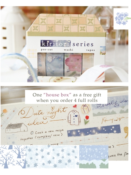 Các mẫu pre-cut washi tape 