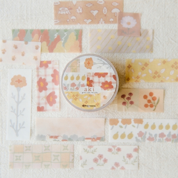 Các mẫu pre-cut washi tape 