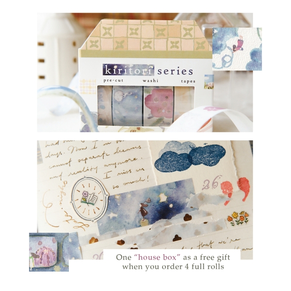 Các mẫu pre-cut washi tape 