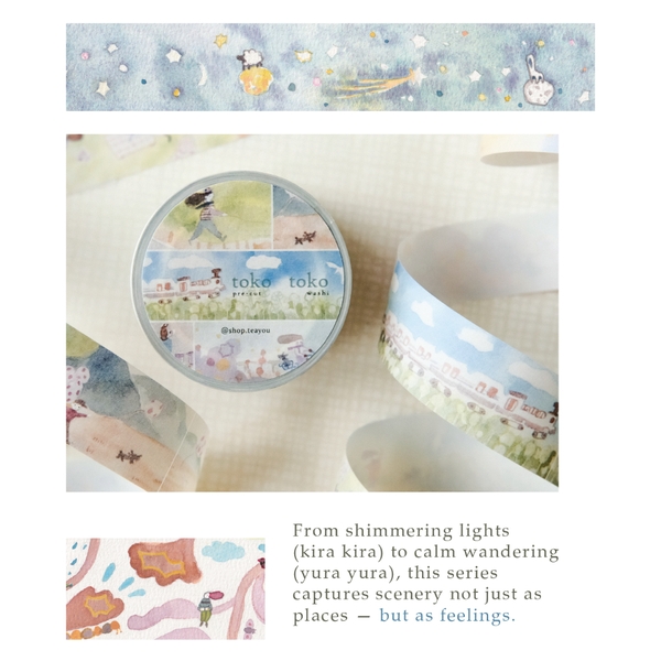Các mẫu pre-cut washi tape 