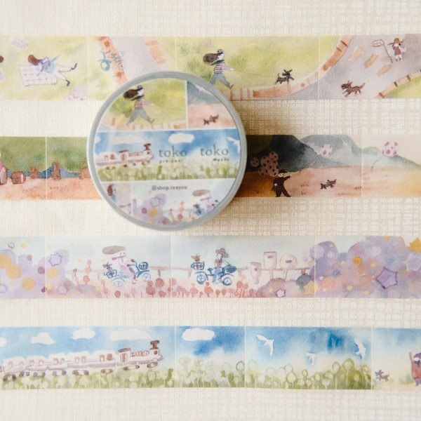 Các mẫu pre-cut washi tape 