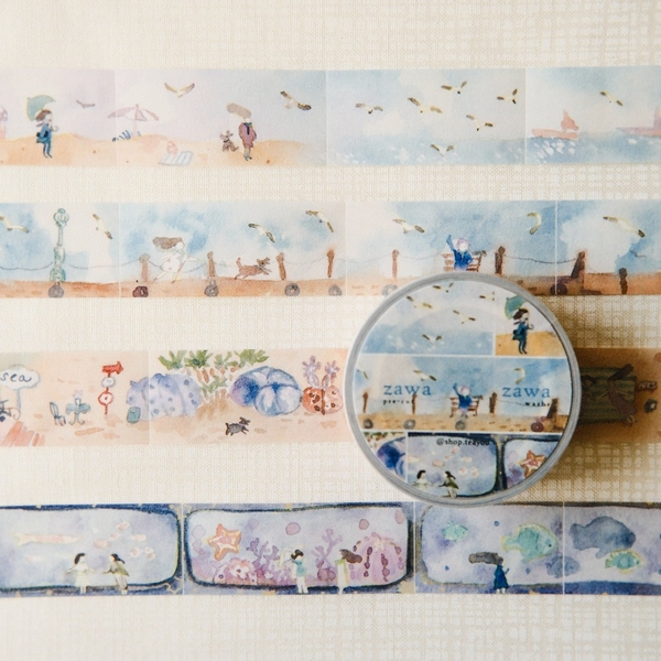 Các mẫu pre-cut washi tape 