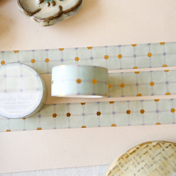 Các mẫu washi họa tiết có Nhũ 