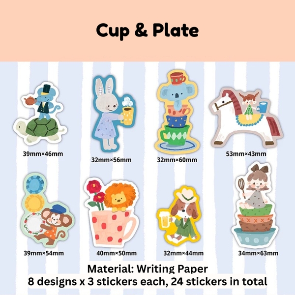 Các mẫu Flake Sticker và Note | hãng Molinta