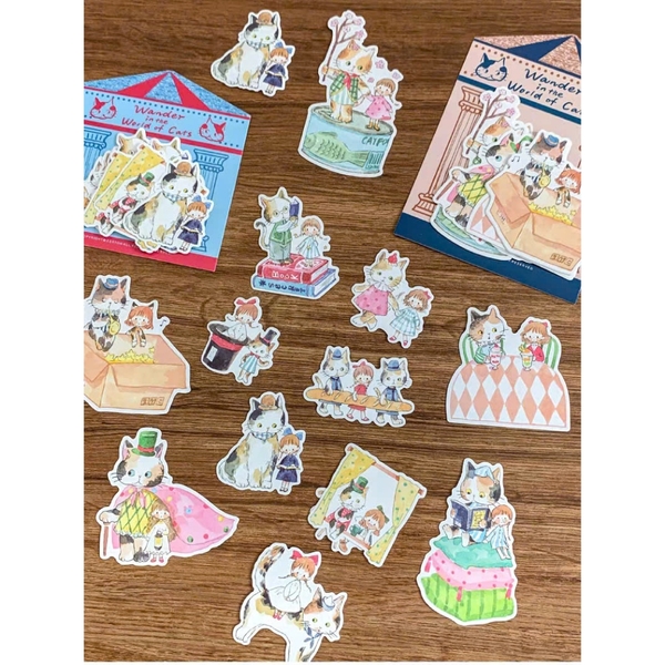 Các mẫu Flake Sticker và Note | hãng Molinta