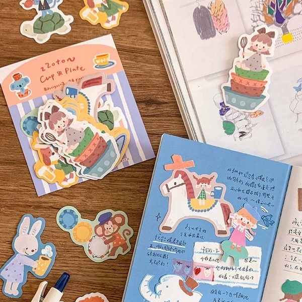 Các mẫu Flake Sticker và Note | hãng Molinta