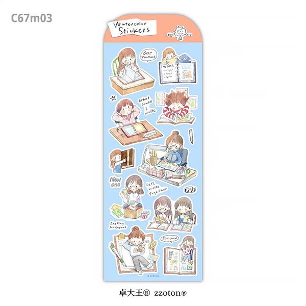 Các mẫu Sticker Sheet hãng Molinta