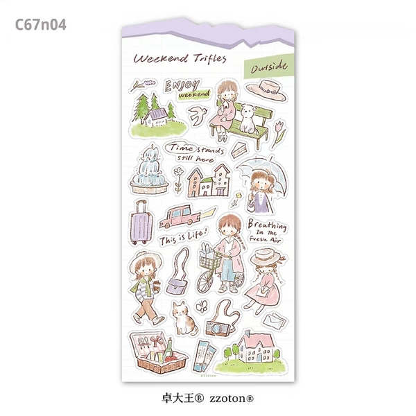 Các mẫu Sticker Sheet hãng Molinta