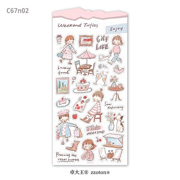 Các mẫu Sticker Sheet hãng Molinta
