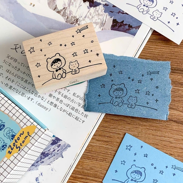 Các mẫu con dấu gỗ chủ đề Daily | hãng Molinta