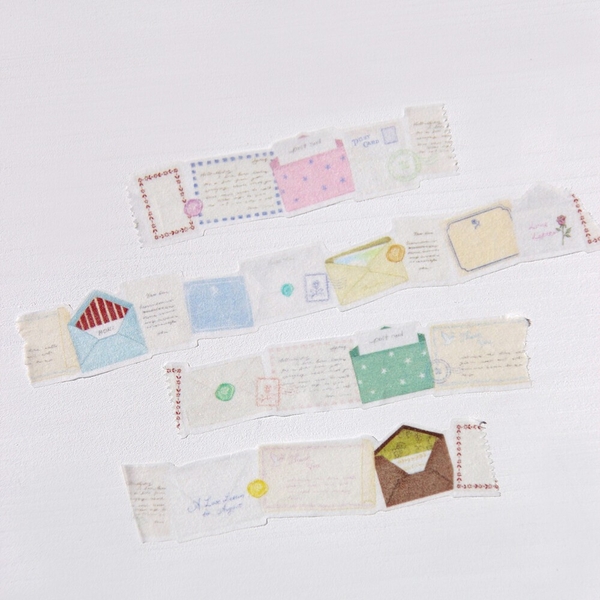 [Chiết 1m] các mẫu washi Die-cut hãng Boki | Chính hãng Hàn Quốc