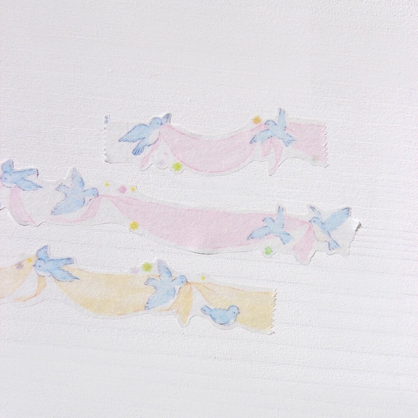 [Chiết 1m] các mẫu washi Die-cut hãng Boki | Chính hãng Hàn Quốc