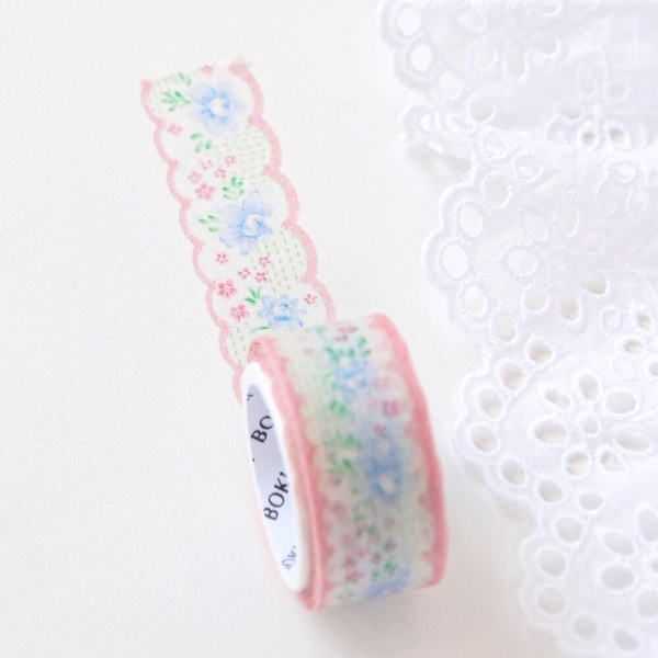 [Chiết 1m] các mẫu washi Die-cut hãng Boki | Chính hãng Hàn Quốc