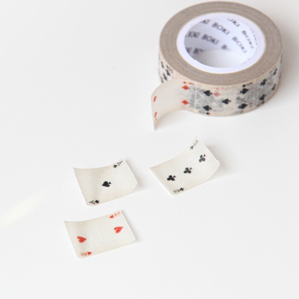 [Chiết 1m] Các mẫu washi cơ bản hãng Boki | Chính hãng Hàn Quốc