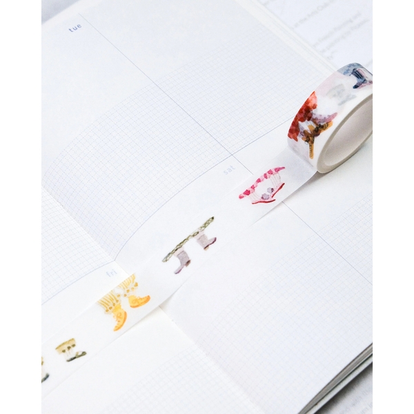 [Chiết 2 chu kì] Các mẫu washi (không có đế) hãng Dodolulu