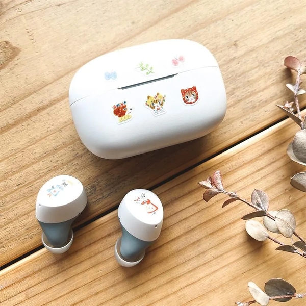 Các mẫu sticker mini dán nail hoạ sĩ Mariko Fukuoka và Aiko Fukukawa | hãng Cozyca