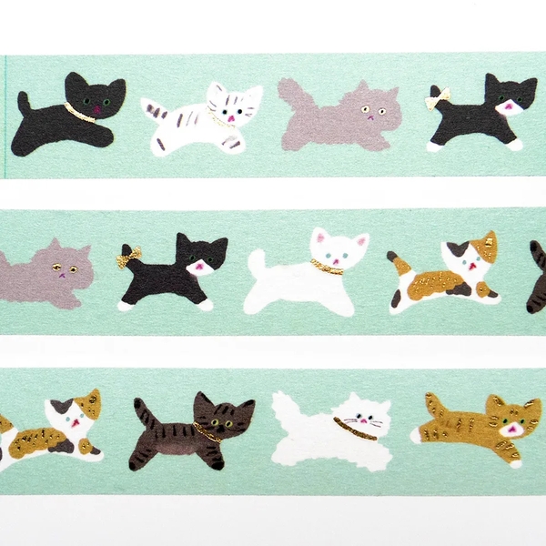 Chiết chu kì 1 m | Các mẫu washi nhũ hãng Cozyca Collection 2026 Summer