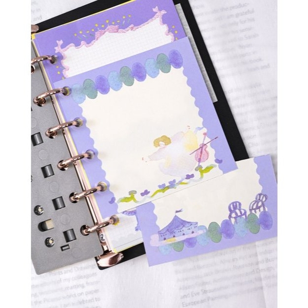 [Chiết 5 tờ] Các mẫu M6 Refill Memo in hai mặt hãng Dodolulu