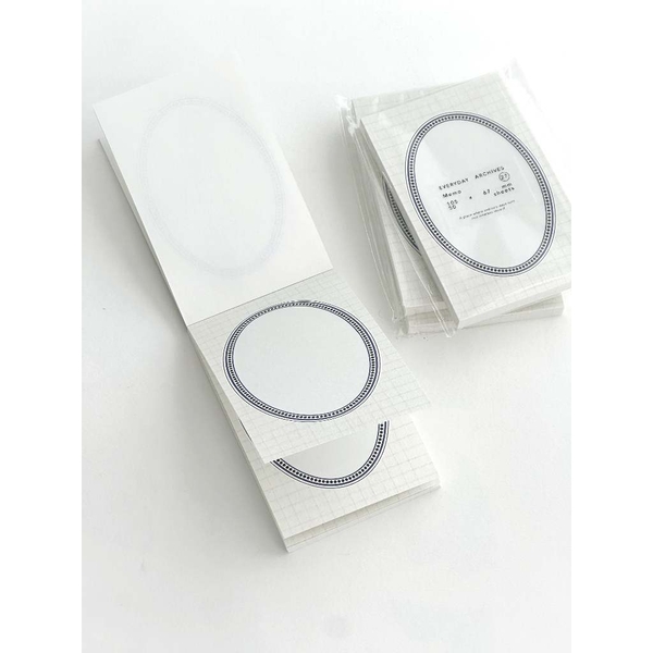 [Full và Chiết 10 tờ] Các mẫu giấy Memo Note in 2 mặt hãng Nyret Design