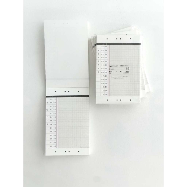 [Full và Chiết 10 tờ] Các mẫu giấy Memo Note in 2 mặt hãng Nyret Design