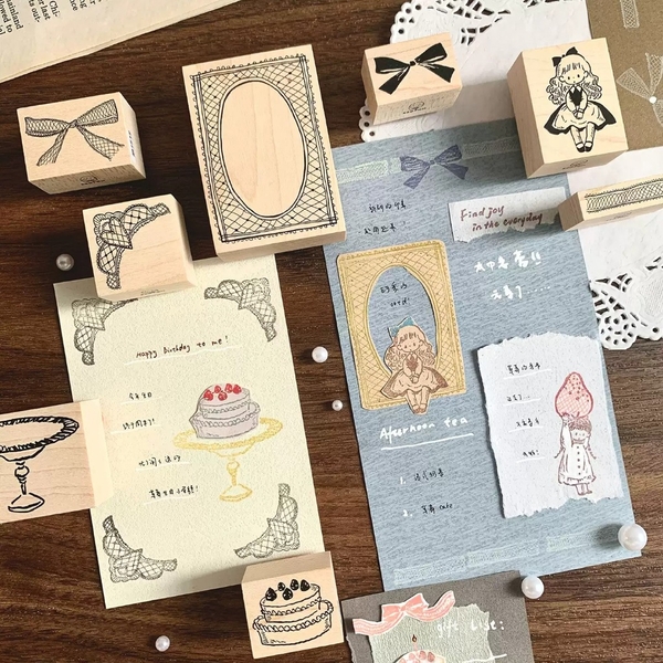 Các mẫu con dấu chủ đề Afternoon Tea | hãng Molinta