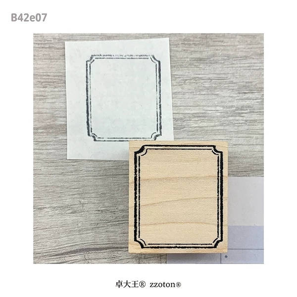 Các mẫu con dấu gỗ chủ đề 