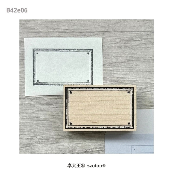 Các mẫu con dấu gỗ chủ đề 