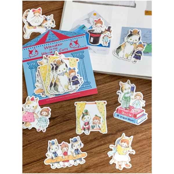Các mẫu PET Tape, Flake Sticker và Note chủ đề 
