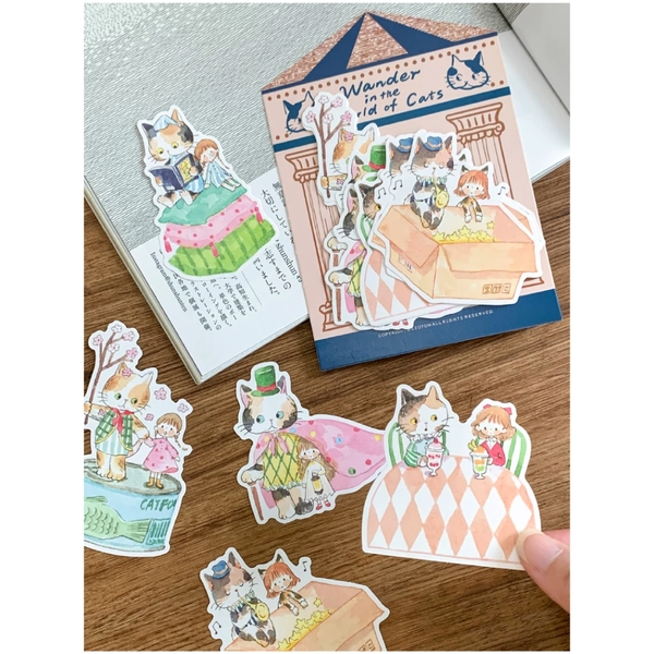 Các mẫu PET Tape, Flake Sticker và Note chủ đề 